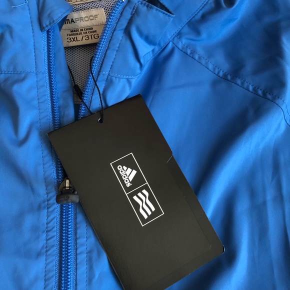 Adidas golf half zip pullover wind breaker - Picture 3 of 8
